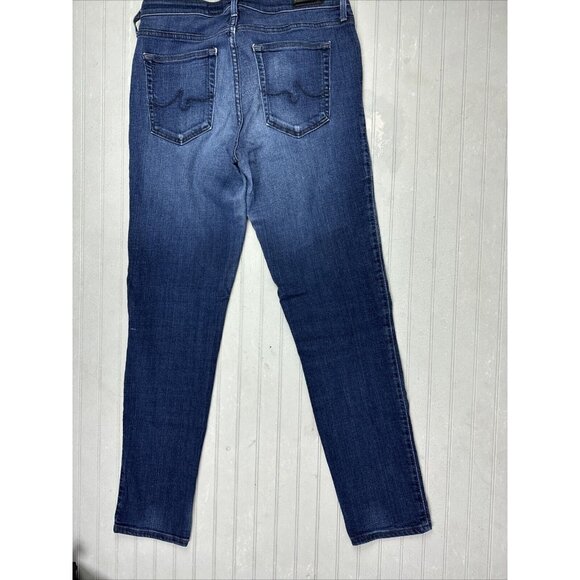 AG Adriano Goldschmied Size 30 Womens Jeans Mid Rise Skinny Dark Wash St… - Picture 4 of 4